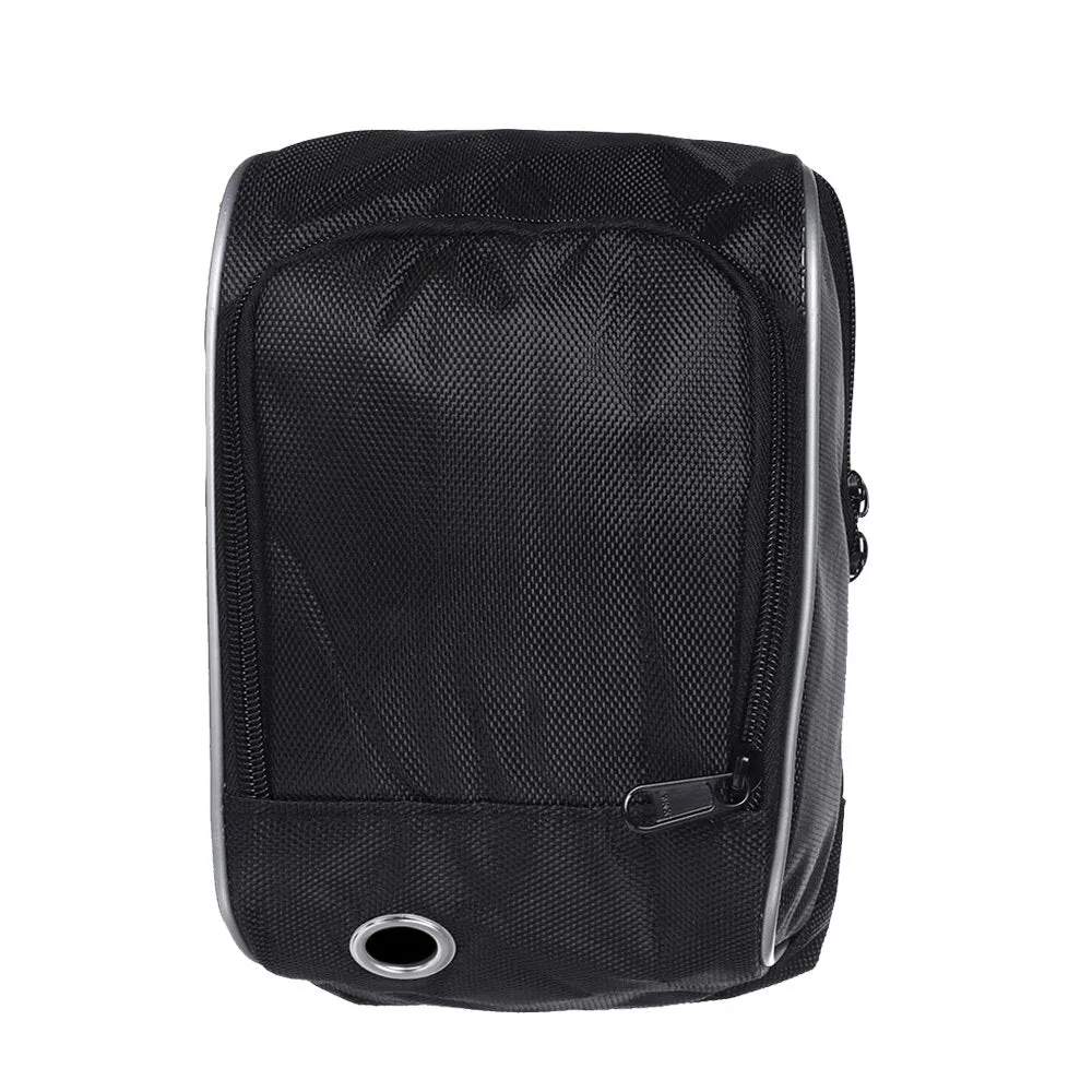 3/5L Folding Bike Storage Basket Bag Waterproof Bicycle Carrier Holder Bag Outdoor Cycling