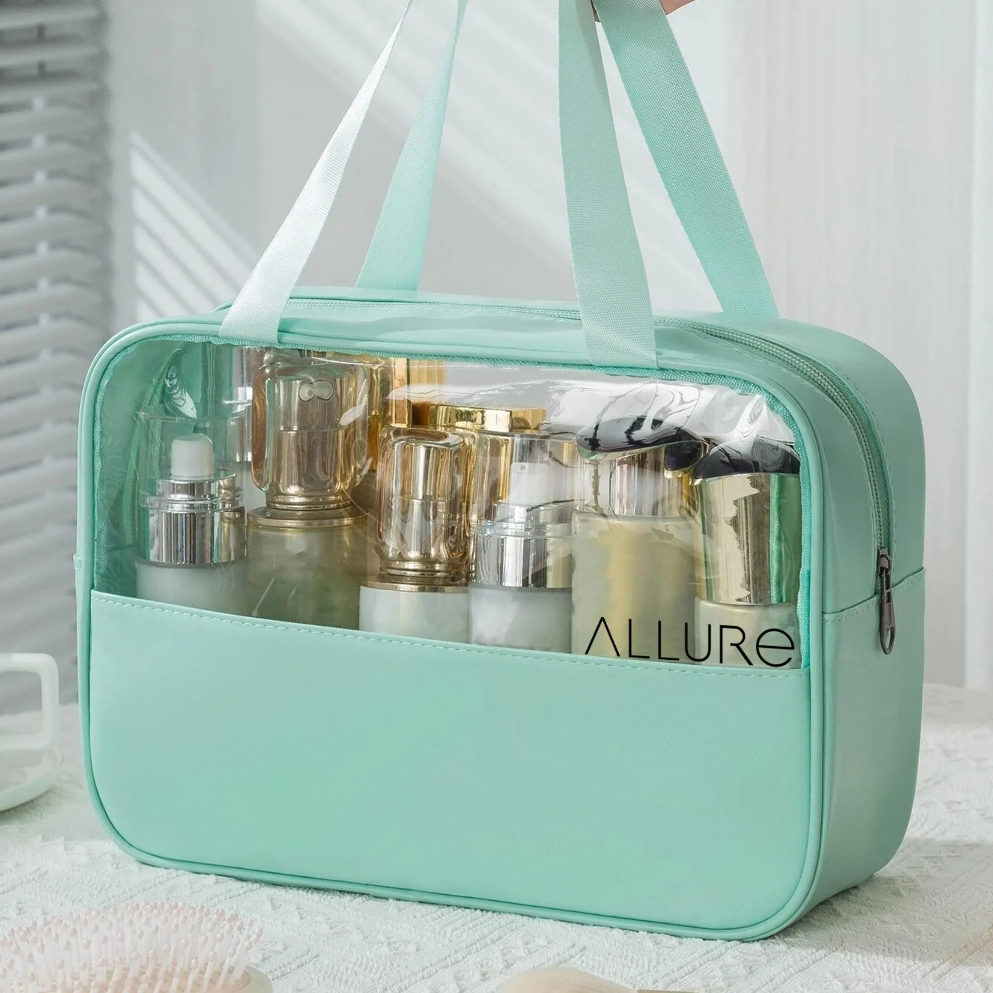 Allure Toiletry Bag large Green