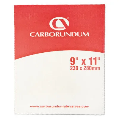 Carborundum Carborundum Aluminum Oxide Paper Sheets, Aluminum Oxide Paper, P60, 05539510873