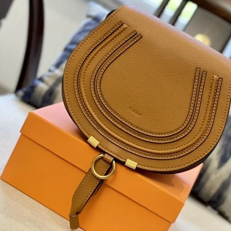 CLE003 Marcie Small Saddle Bag/7.1x6.7x3.9inch