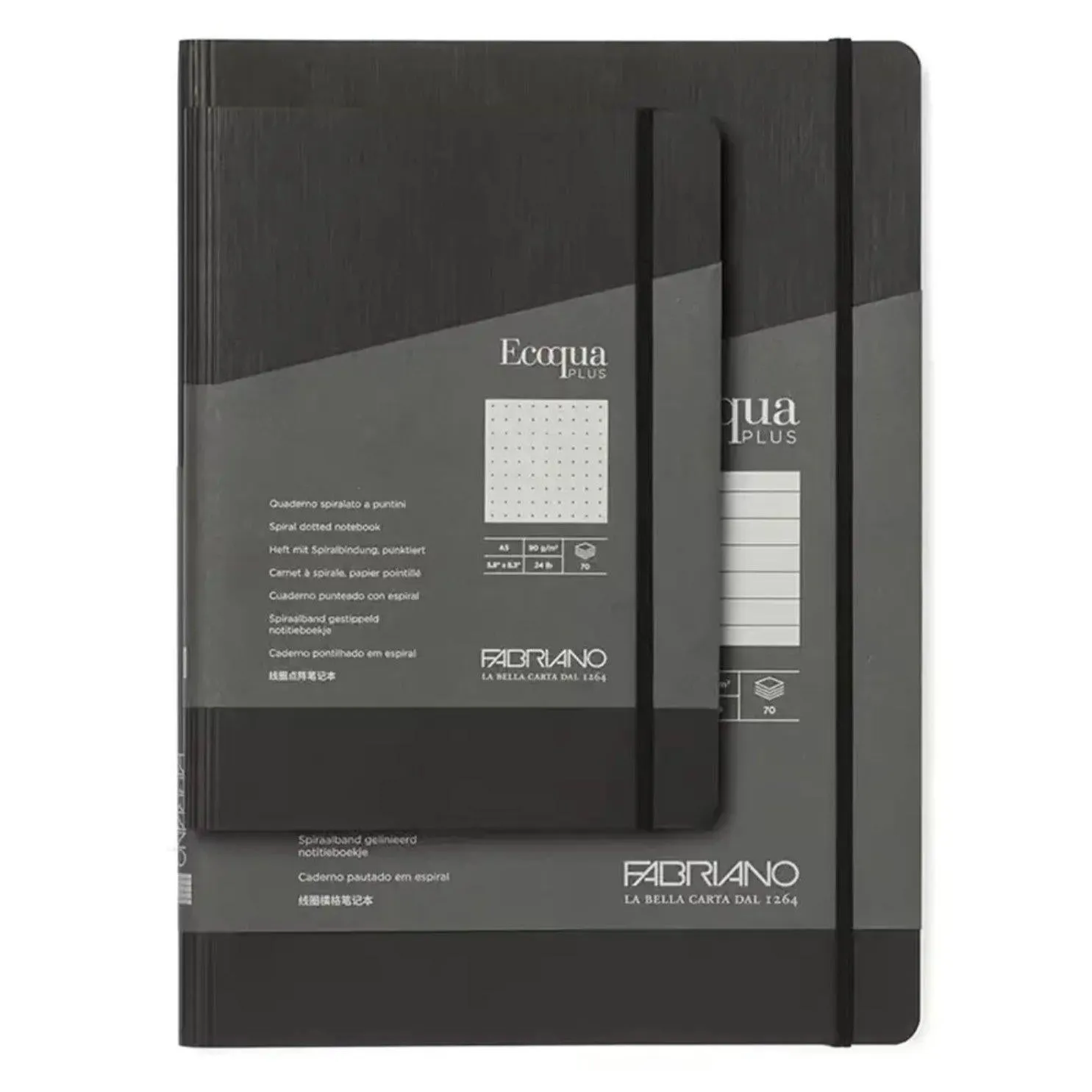 Fabriano EcoQua Plus Hidden Spiral 70sh