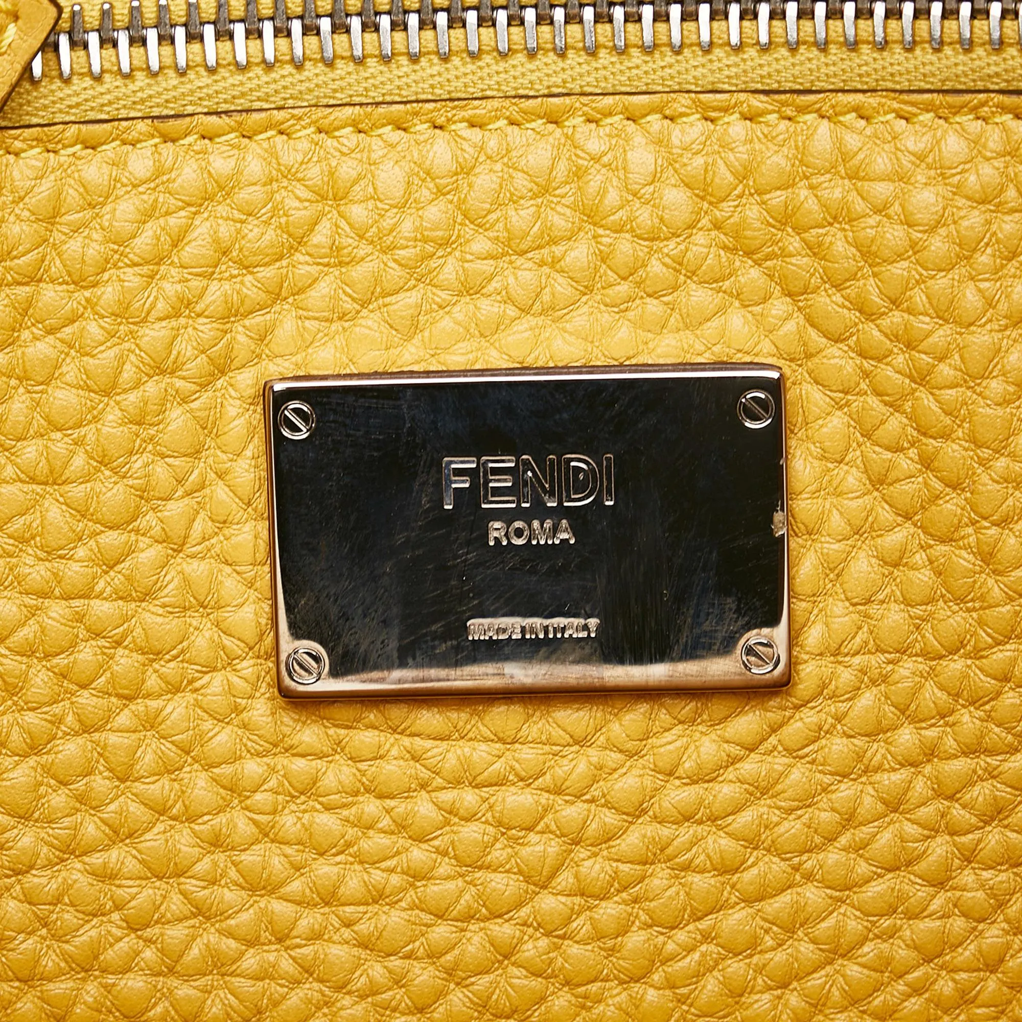 Fendi Medium Zucca Peekaboo X-Lite Satchel (SHG-YFsO03)