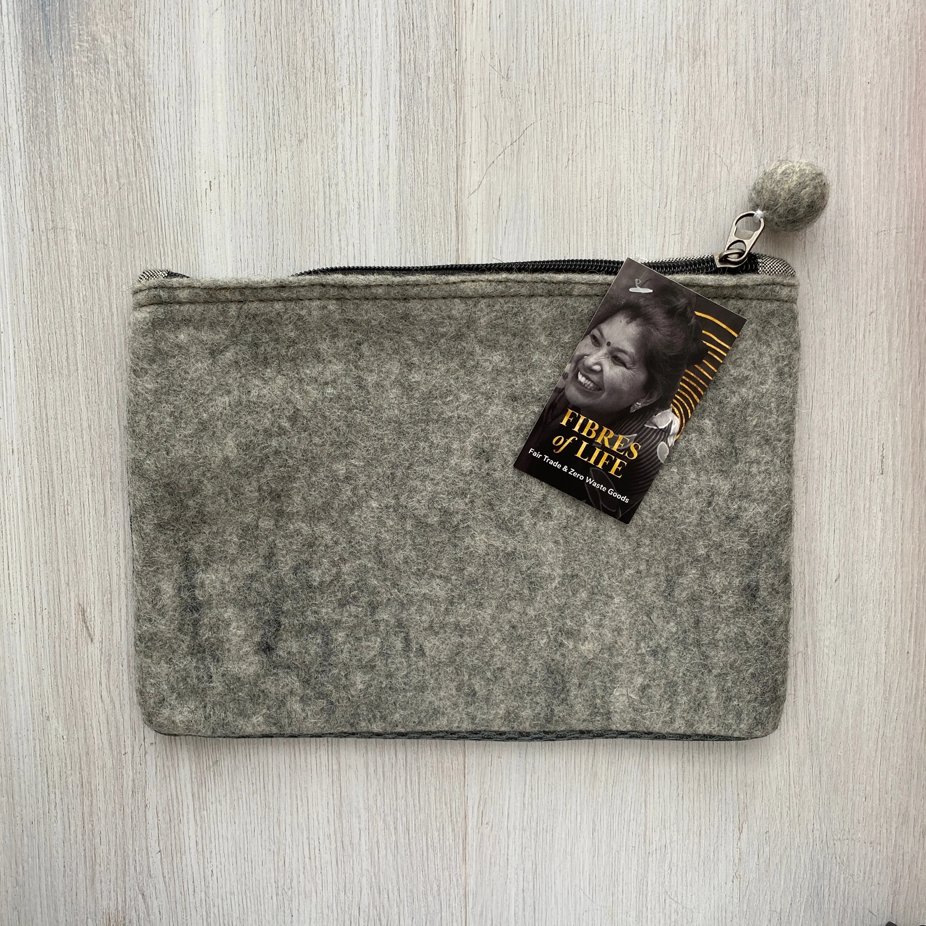 Fibres of Life Felt Pouch