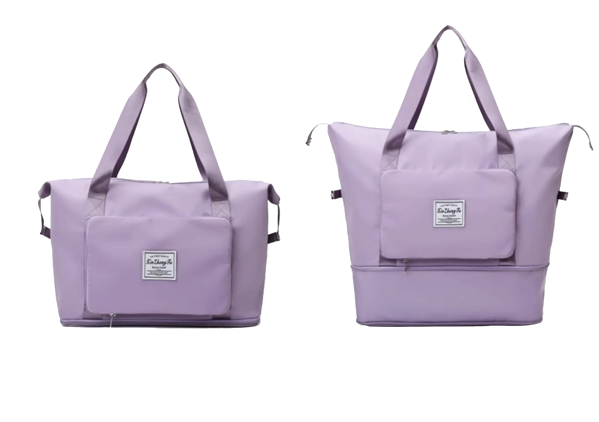 Foldable & Expandable Travel Shopping Bag 42x28cm42x28cm x4 Colors
