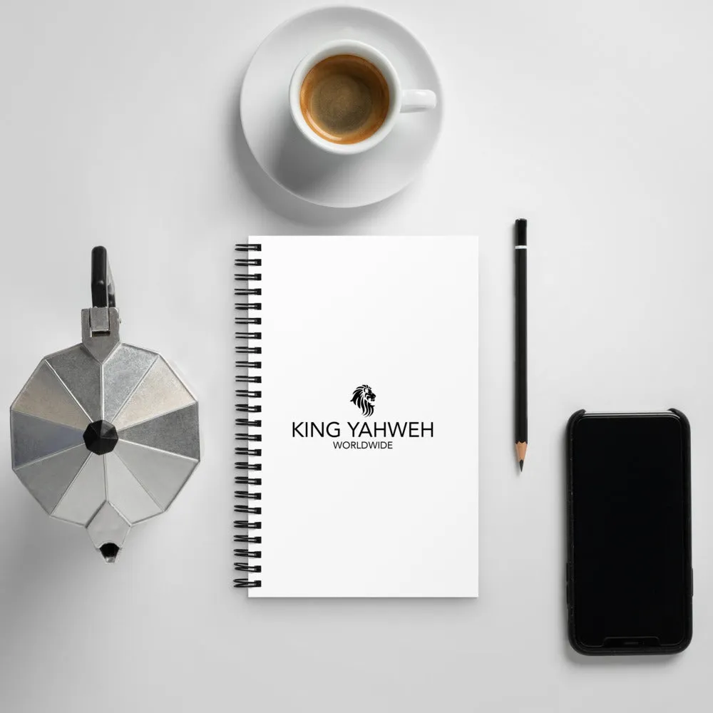 King Yahweh Worldwide Spiral notebook