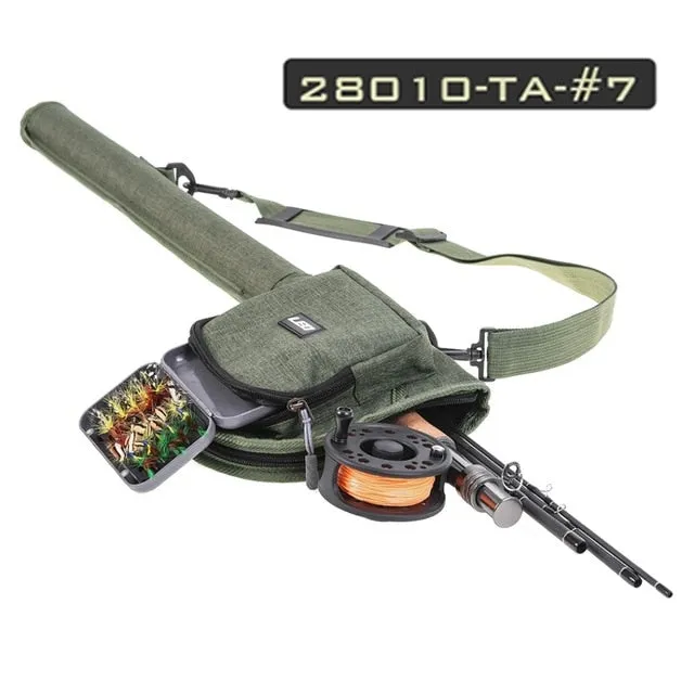 LEO 9' Fly Fishing Rod and Reel Combo Set 7/8 Fly Rods with Carry Bag 20 Flies Fishing Lures For Carp Pesca