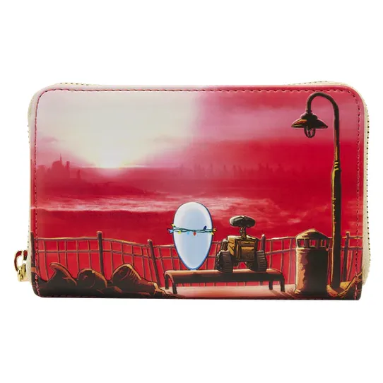 Loungefly X Pixar Moments WALL-E Date Night Zip Around Wallet