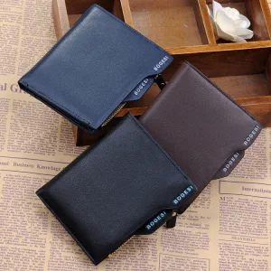 Men wallets famous brand mens wallet male money purses with zipper Wallets New Design Top Men Wallet With Coin Bag