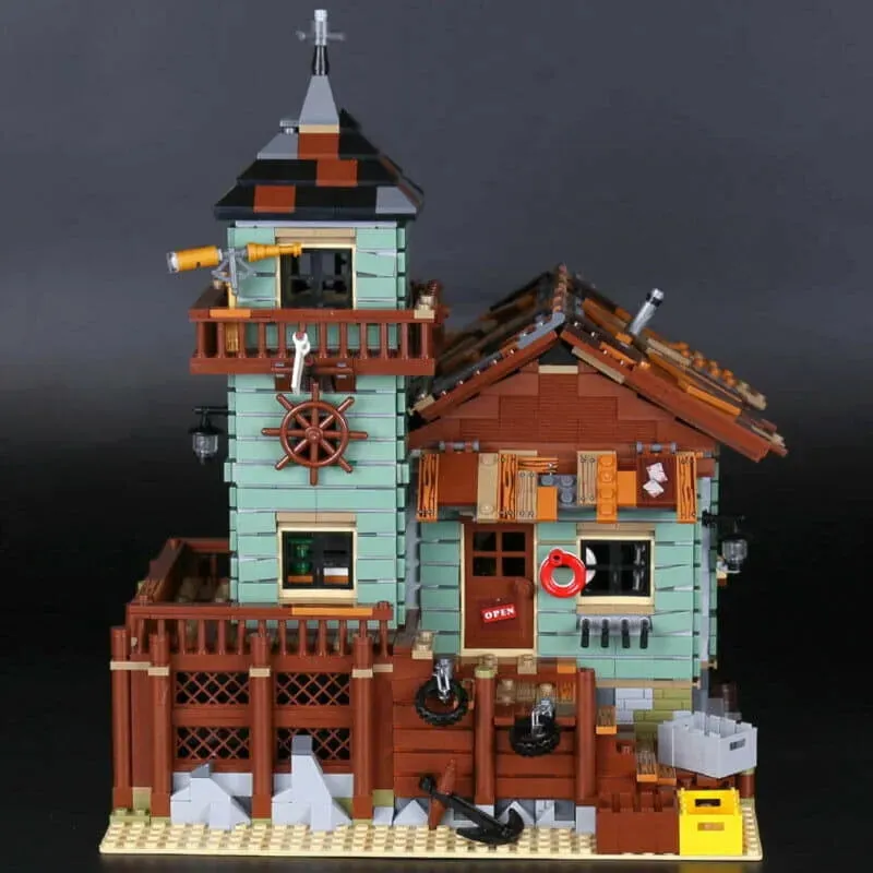 MOC Creator Expert Old Fishing Store Bricks Toy 16050