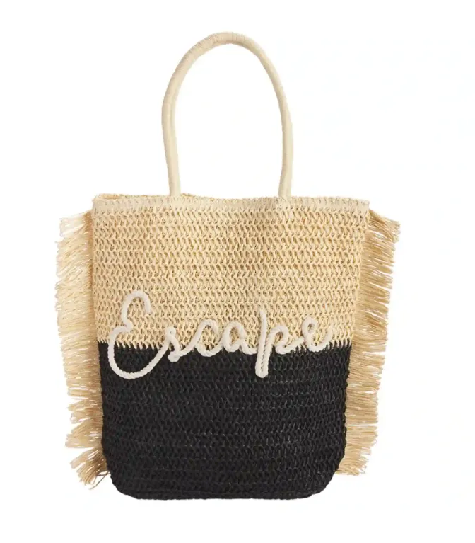 Mud Pie Escape Color Block Tote