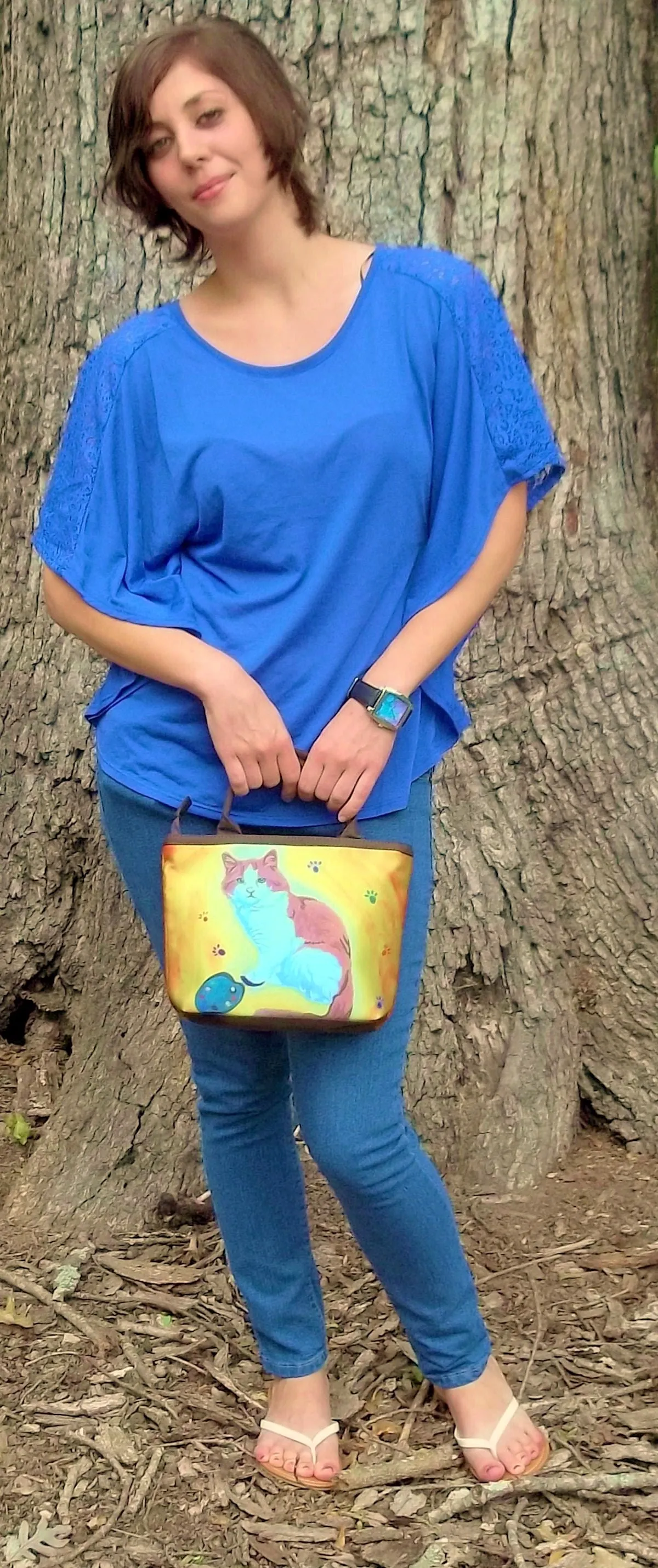 Sea Turtle Kitten Purse - Wisdom