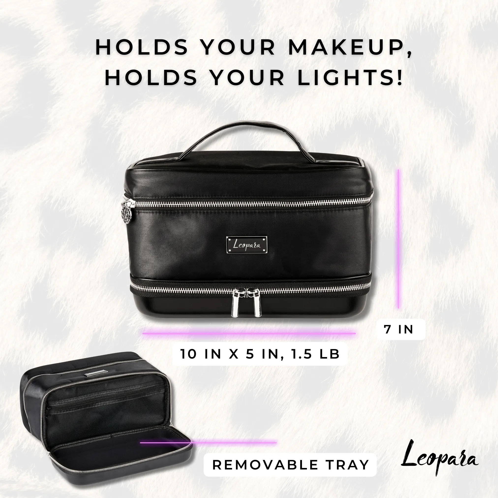 STUDIO Makeup Bag   Brush Cup