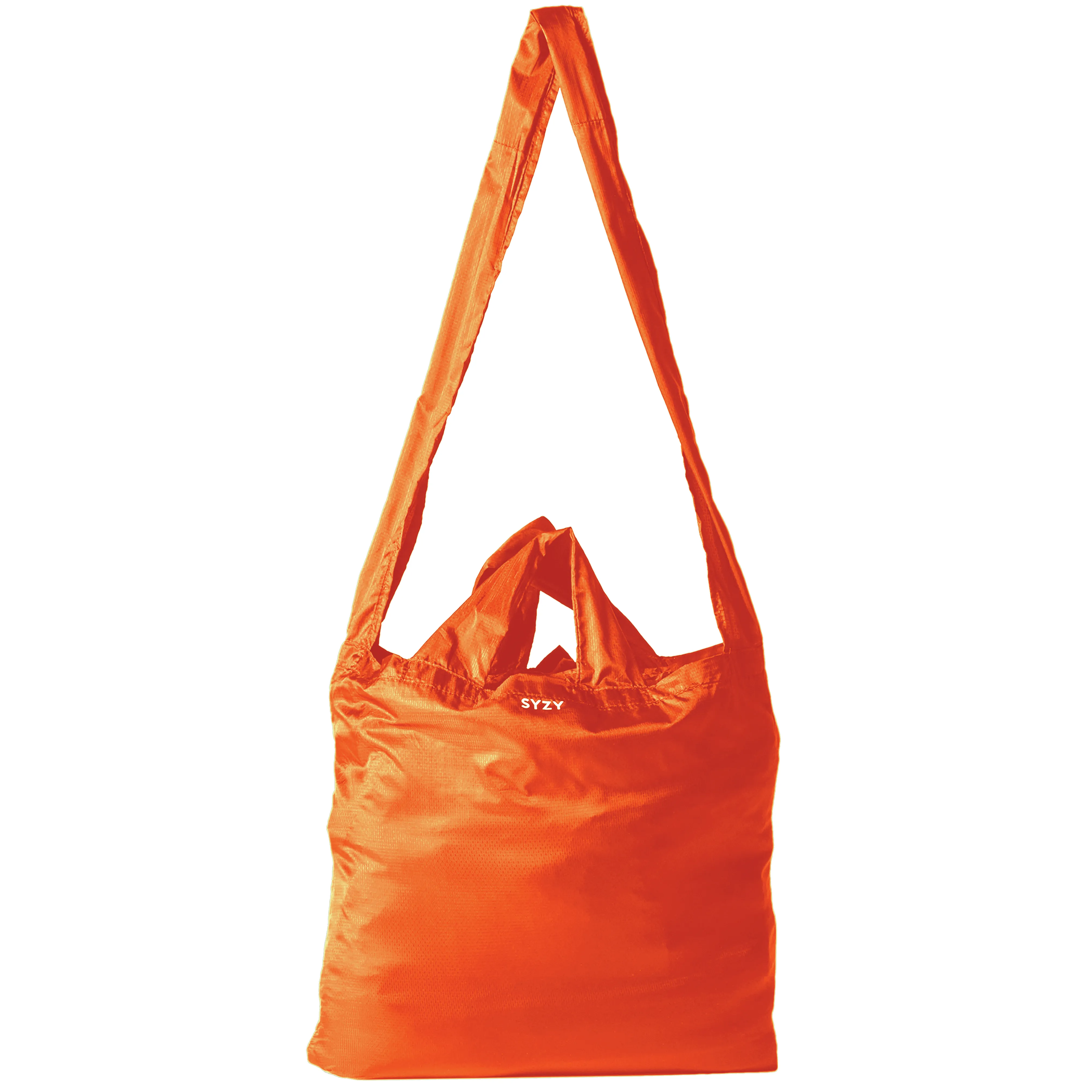Tetra Mini Foldable Tote - Orange