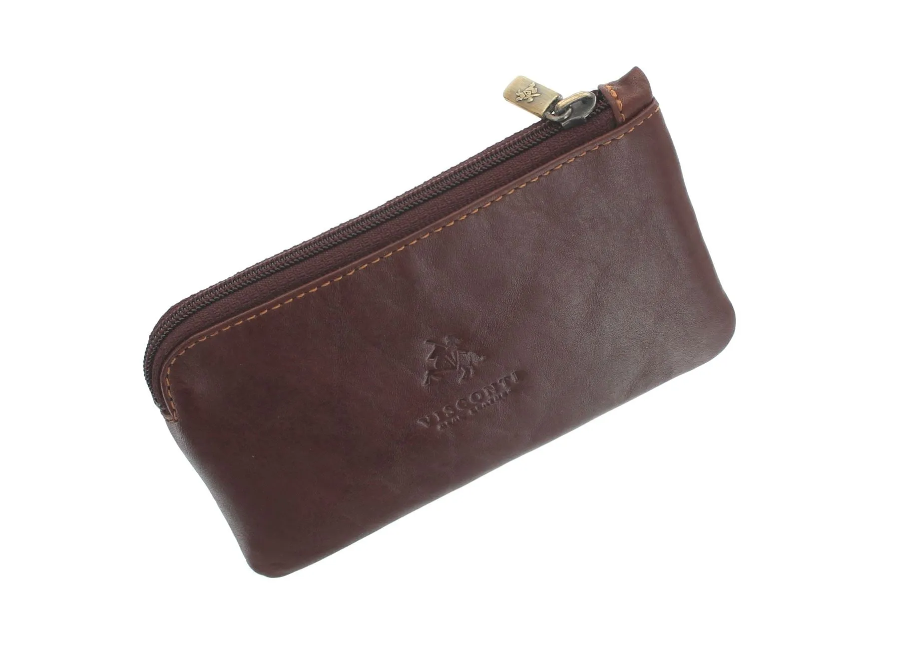 Visconti Monza Collection GENO Leather Coin Purse With Keyring MZ19